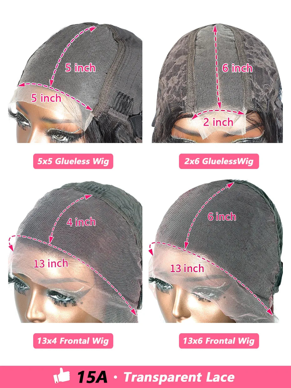 Raw Hair Vietnamese 250 Density 100 Human Hair Lace Frontal Wigs Straight Natural Black 13x6 Bob Wig Lace Front Human Hair Wigs