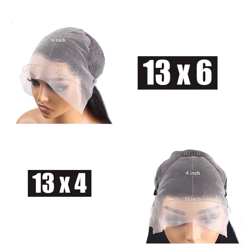 Nexora Curly Wigs 1b Black Wig Water Wave 360 human hair full lace wig Deep Wave Inviscid Strap Glueless Lace Wigs Bleached Knotted
