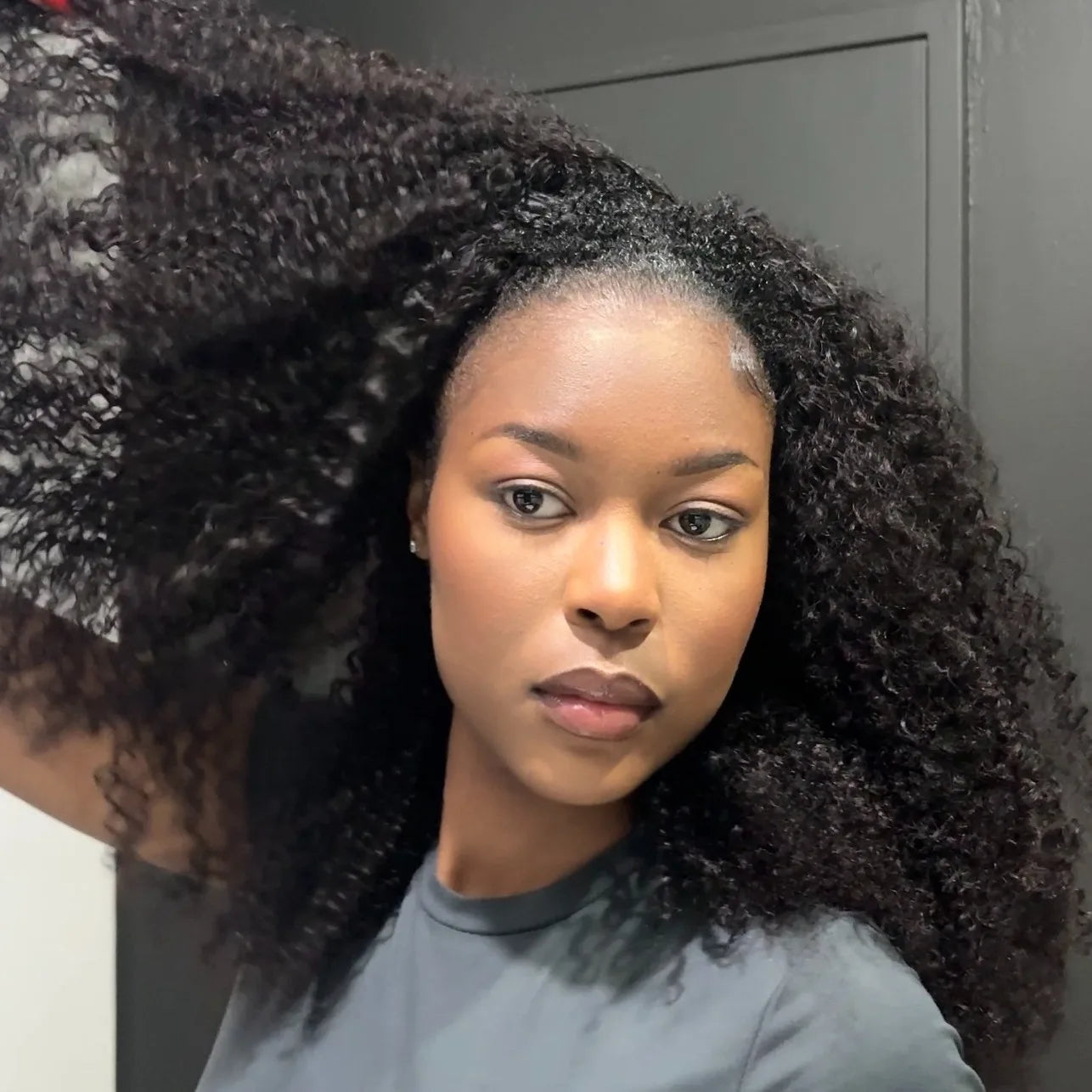 250% V Part Wig Human Hair No Leave Out Full Machine Made Afro Kinky Curly Human Hair Wigs For Women 100% Quality High Density