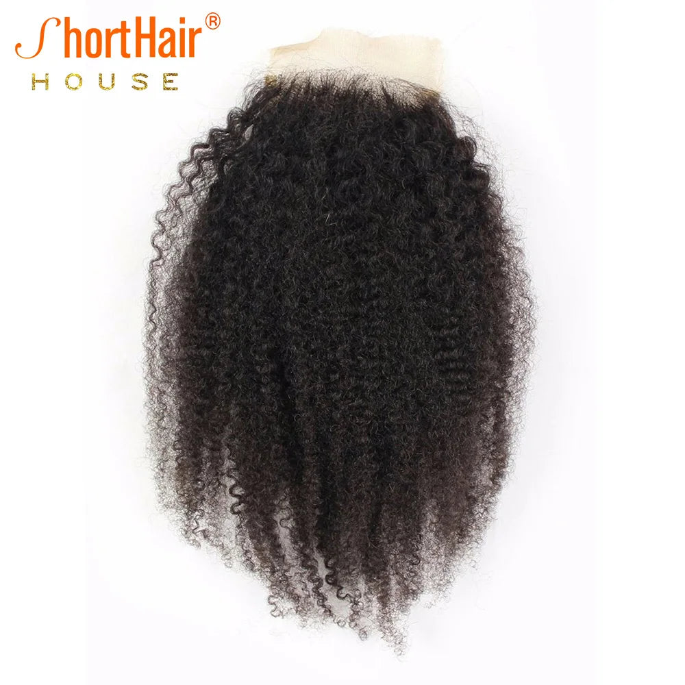 Afro Kinky Curly Human Wigs Brazilian 4x4 5x5 HD Lace Closure Human Hair 360 Transparent Lace Frontal 130Density Hair Extensions and Accessories Hair Style