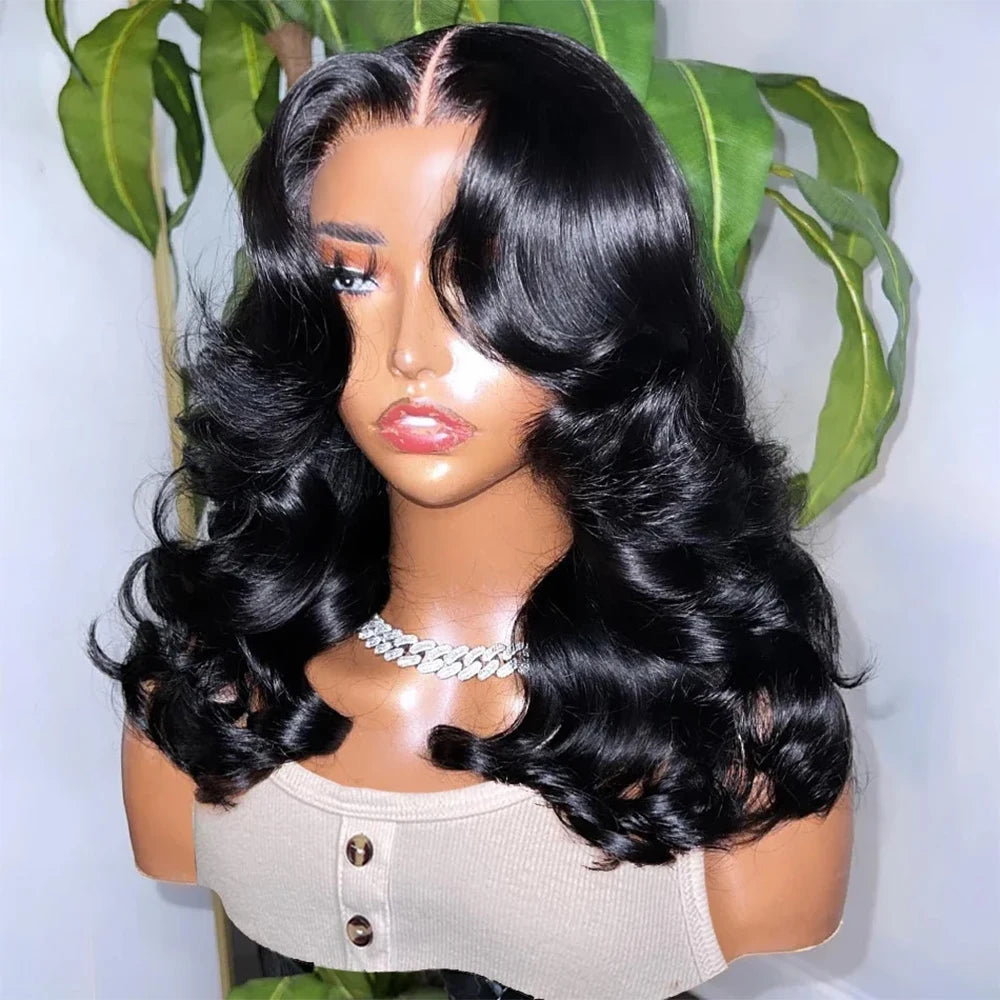 Bob Wig 13x4 Body Wave Glueless Human Wigs Hair Brazilian Ready To Wear 7x5 Lace Frontal Wig Pre Cut No Glue For Women Preplucked