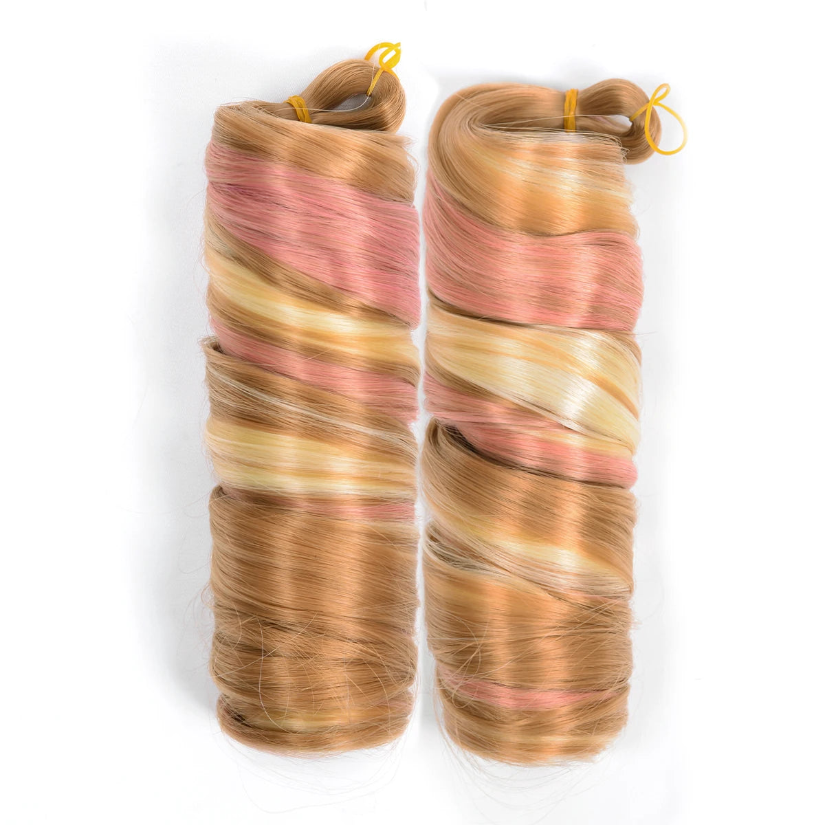 French Curly Braiding Hair Wigs Pre Stretched Bouncy Braiding Wig Hair Easy Braid Curl Braids, Lightweight Synthetic Wavy Hair Accessories and Extensions for Women