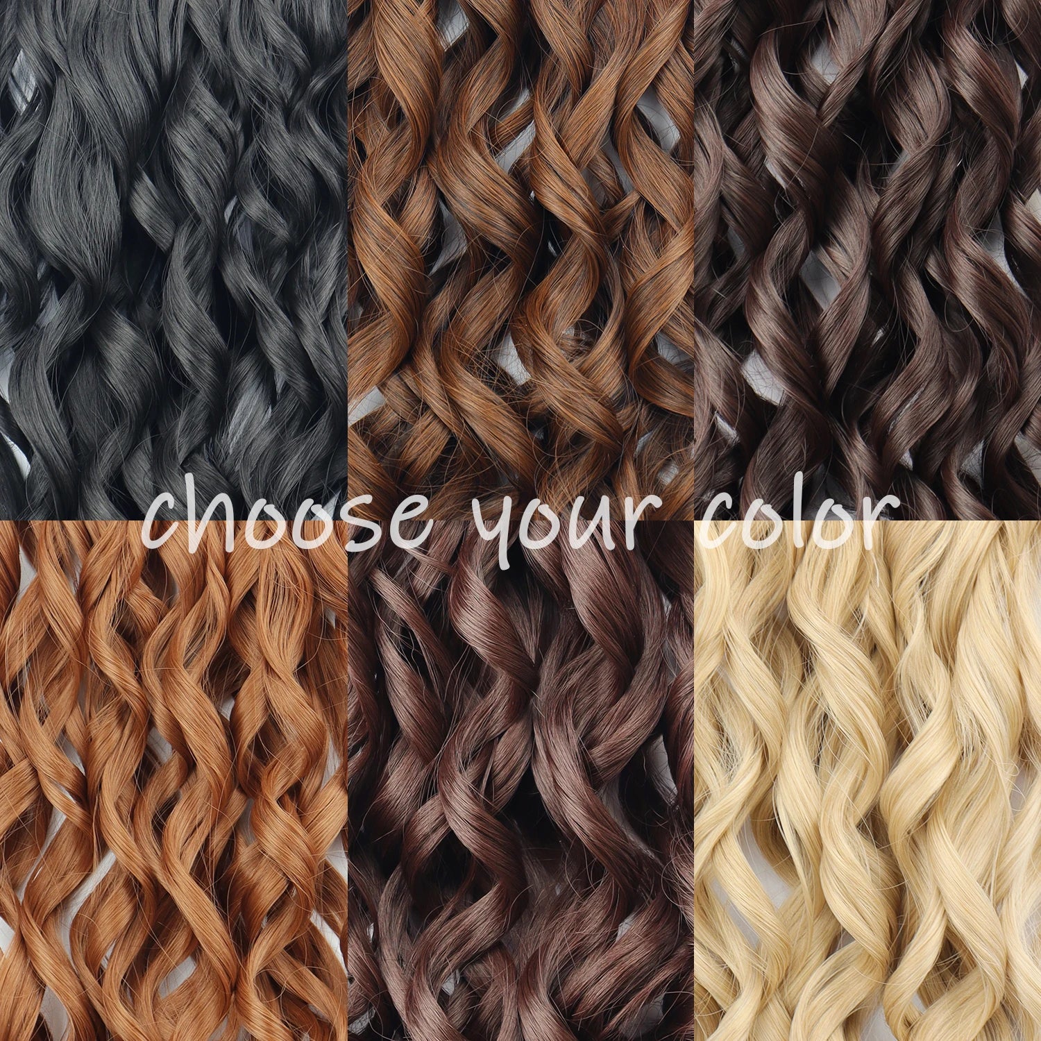 Wig 4Pcs/Set Clip In Hair Accessories and Extensions Synthetic Long Curly Wave Hair Wigs Brown Blonde Black Fake Hairpiece For Women Daily Use