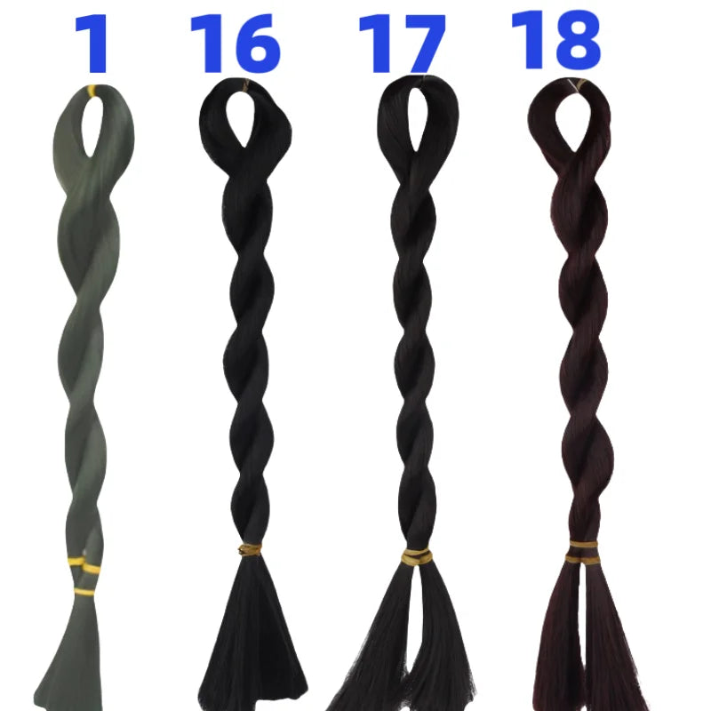 Long Wigs 80cm Wig Heat-resisting Doll Hair Wigs Tree for DIY Handmade Doll Hair Accessories and Extension