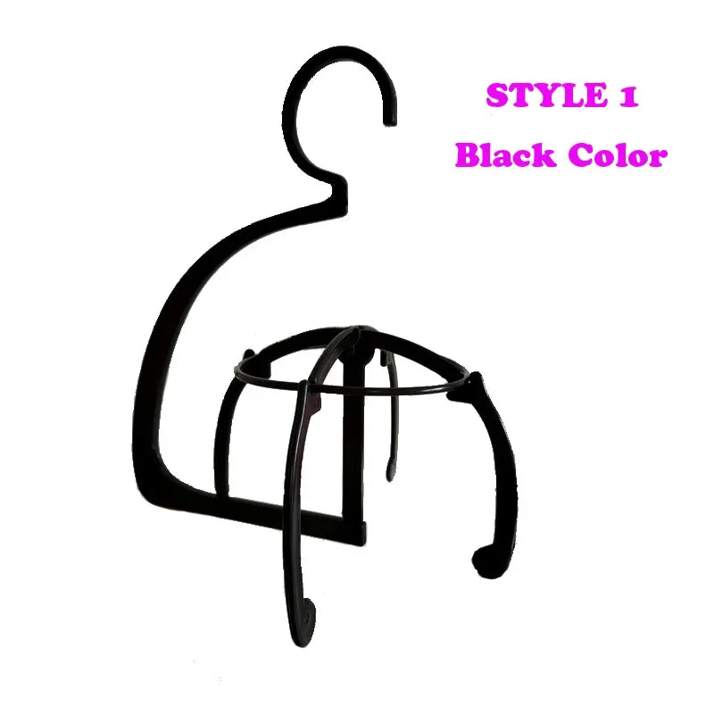 Wig Stands For Multiple Hair Wigs Hanger Display Rack Wigs Holder For Styling Plastic Storage Organizer For Wig Rack Stand
