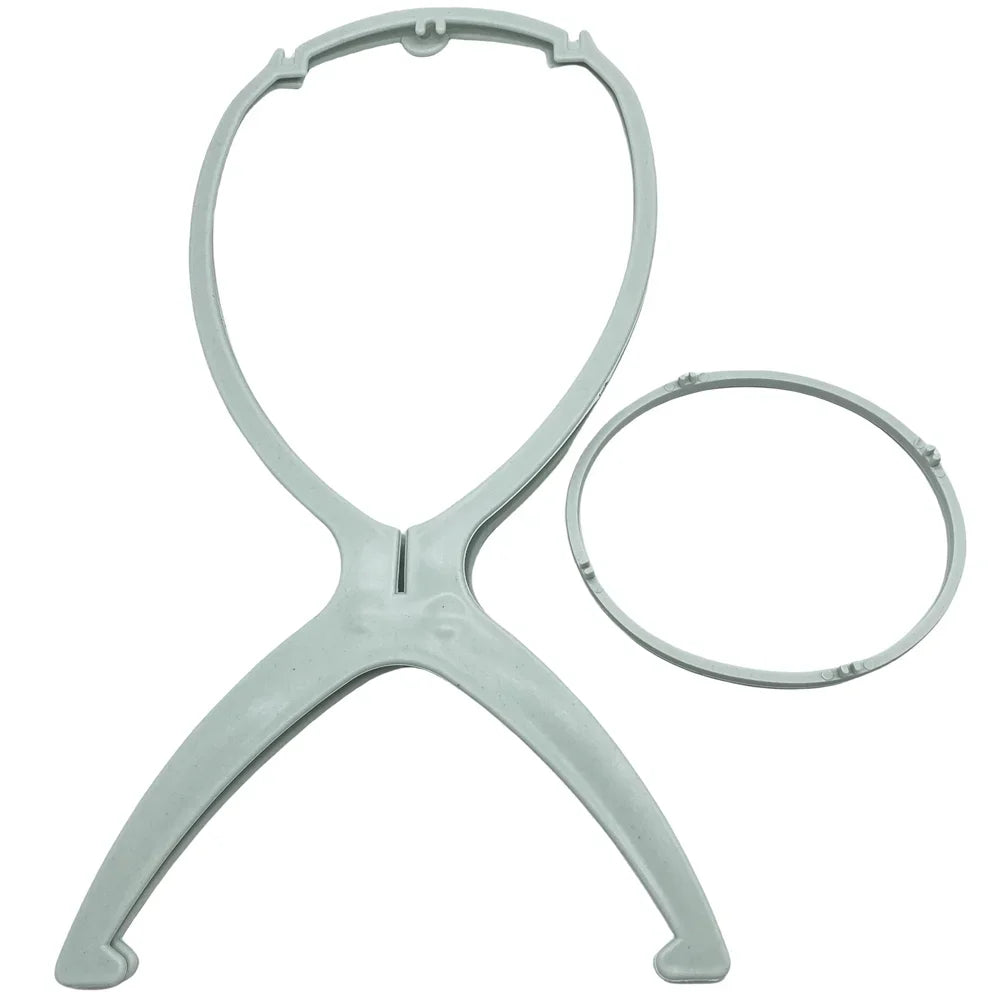 2 pcs stand 36cm Desk Stand Portable Wig Stand Wig Stands Portable Hair Wigs Hanger Salon Barber Hanging Hats Holder Display Stand