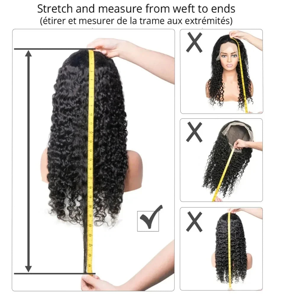 Highlight Deep Wave 4/27 Lace Front Wig Human Hair Wigs 13x6 13x4 HD Lace Frontal Wig 1B/30 Colored Ombre Honey Blonde Human Hair Style Wigs