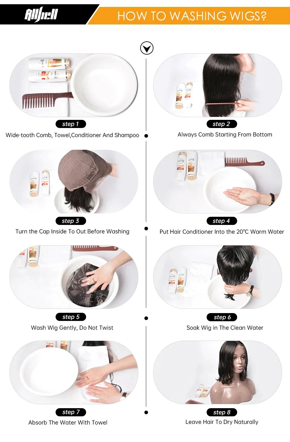 Short straight synthetic wig Ginger Brown Bob wigs with straight bangs Ladies Cosplay daily natural high temperature silk wigs