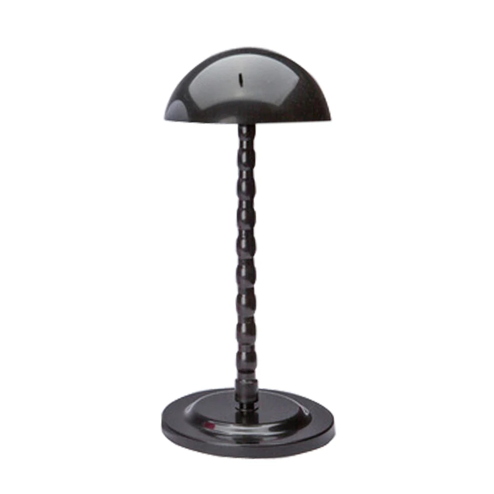 Wig Stand Mushroom Top Plastic Folding Stable Durable Hair Wigs Portable Head Hat Cap Display Holder Tools For Styling Wigs Toupee