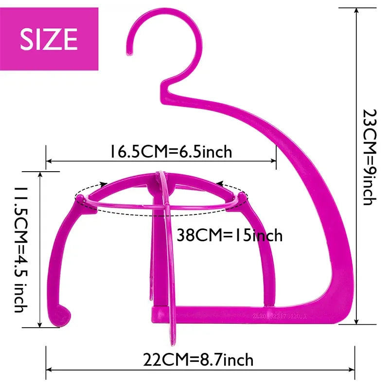 Wig Stands For Multiple Hair Wigs Hanger Display Rack Wigs Holder For Styling Plastic Storage Organizer For Wig Rack Stand