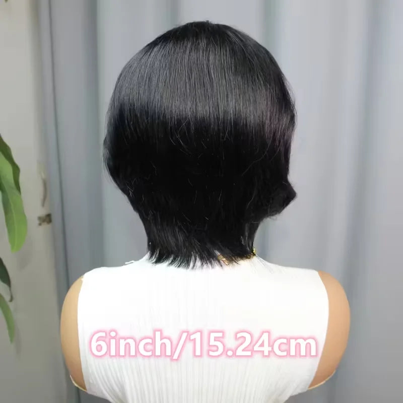 Straight Forehead Lace Wig, Made of Human Wigs Hair, Pre Combed with Baby Hair Swiss Wig, Made of Human Hair, Produced in Brazil