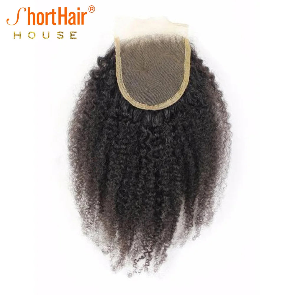 Afro Kinky Curly Human Wigs Brazilian 4x4 5x5 HD Lace Closure Human Hair 360 Transparent Lace Frontal 130Density Hair Extensions and Accessories Hair Style