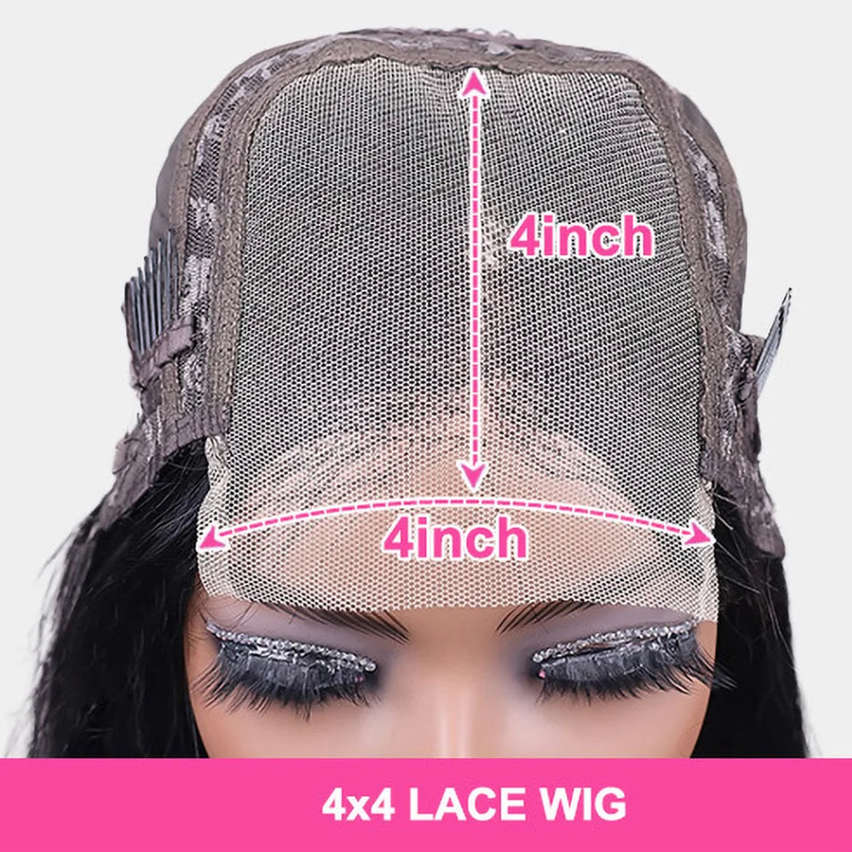 200% Density 13x4 Short Wig Bob Straight Brazilian Remy Hair Wigs HD Transparent Lace Full Lace Frontal Hair Style 4x4 5x5 Closure Wig 2x6 Lace