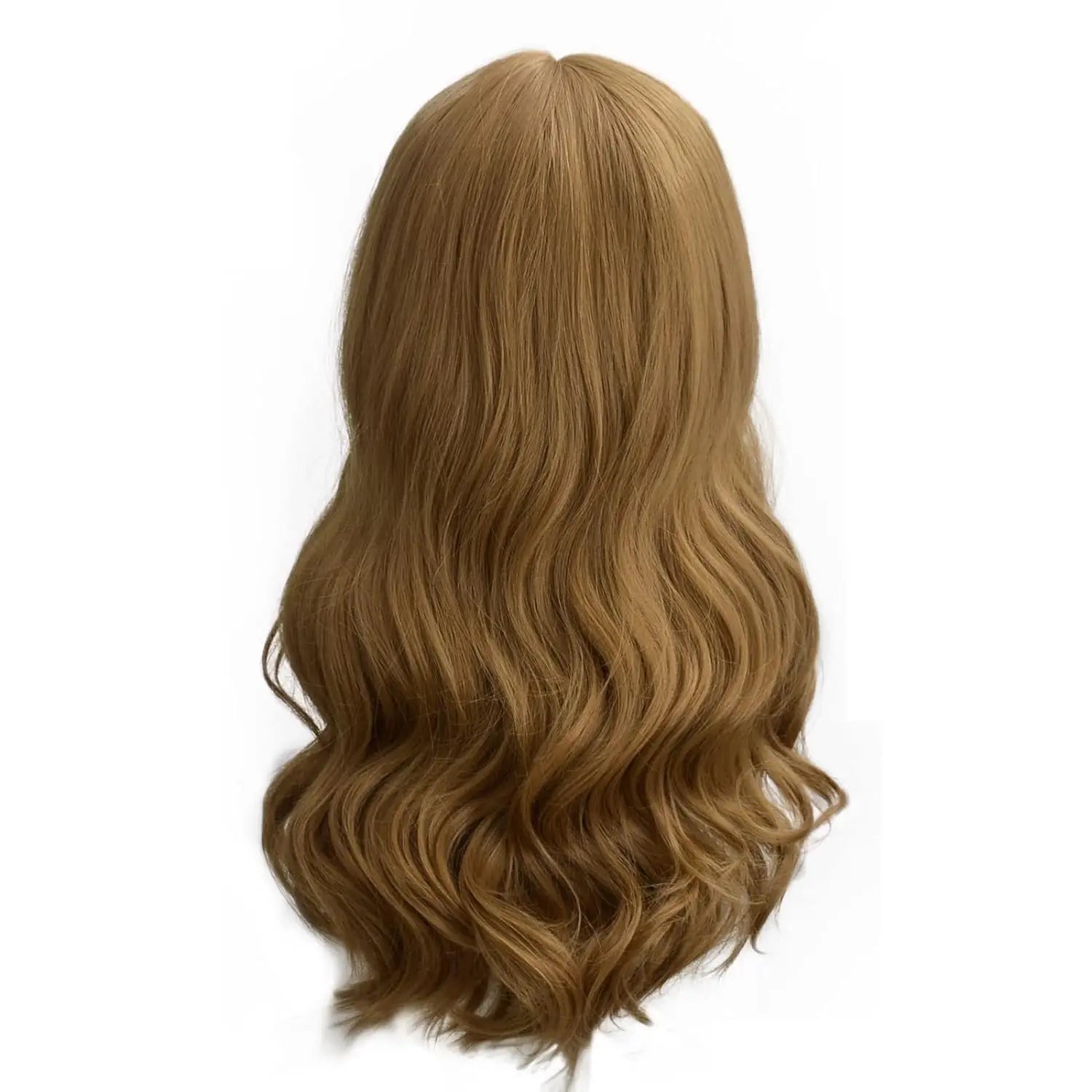 Hair Wigs for Women, Long Wave Ginger Orange Curly Synthetic Wig for Daily Cosplay Party Halloween Costume