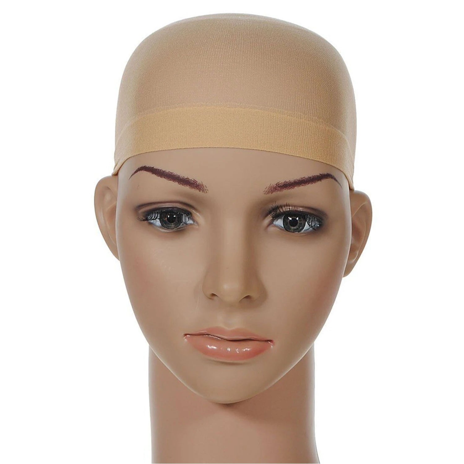 Wig Caps Hair Wigs Nets Weave Hairnets 2 10 12 20Pcs/Pack Stocking Wig Caps Stretch Mesh Caps Stocking Caps for Making Wigs Free Size