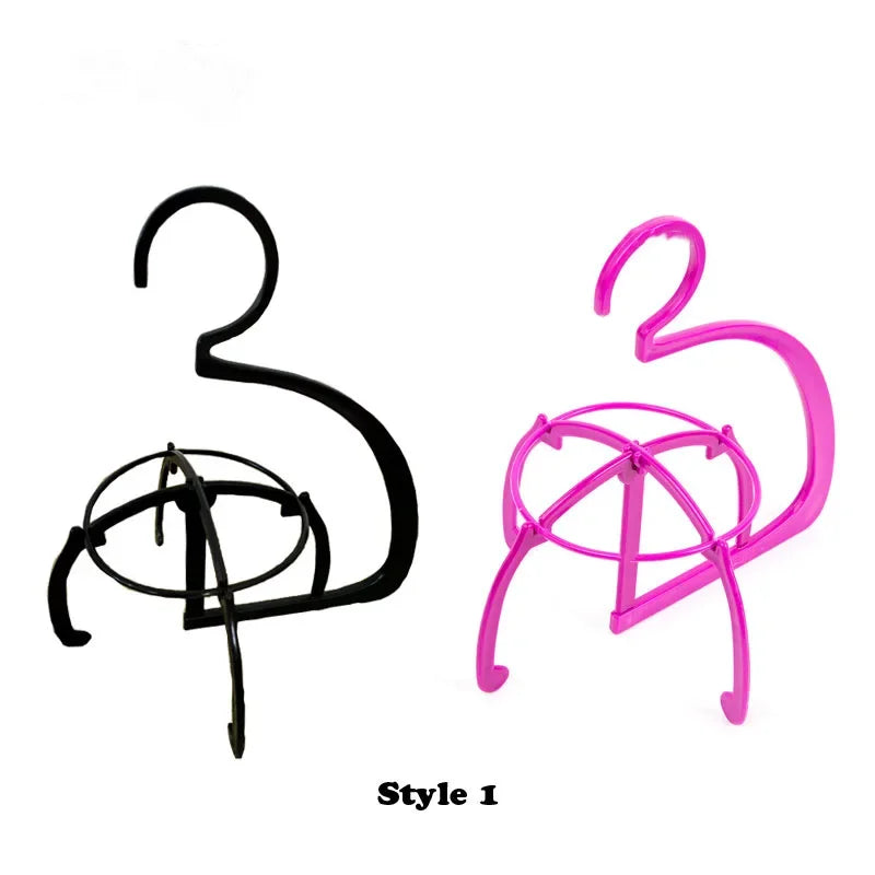 Wig Stands For Multiple Hair Wigs Hanger Display Rack Wigs Holder For Styling Plastic Storage Organizer For Wig Rack Stand