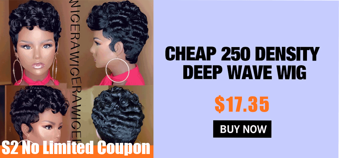 WIGERA Highlight Synthetic Hair Wigs Short Straight  Pixie Cut Hair Bob Wig Honey Gold Mix Black For Woman Daily Use