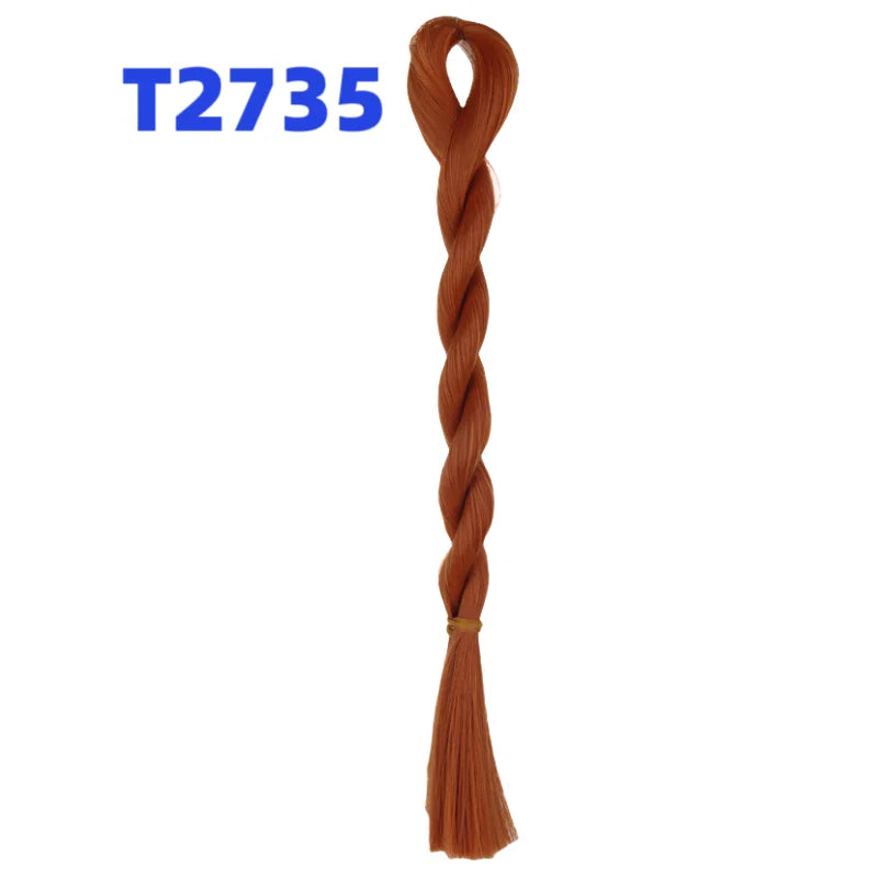 Long Wigs 80cm Wig Heat-resisting Doll Hair Wigs Tree for DIY Handmade Doll Hair Accessories and Extension