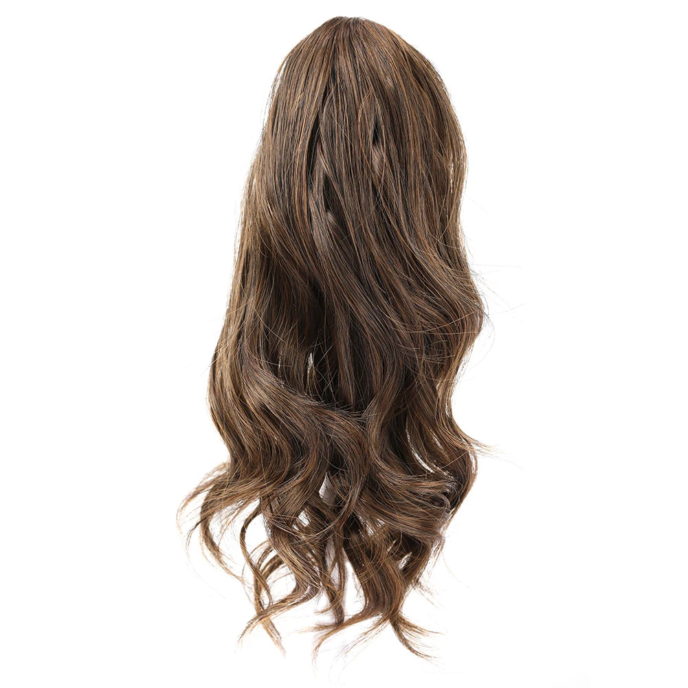 Short Ponytail Hair Extension and Accessories Wigs Synthetic Claw Curly Wavy Clip in Hairpiece Ponytail Hair Extension Short Pony Tail Synthetic Wig for Women