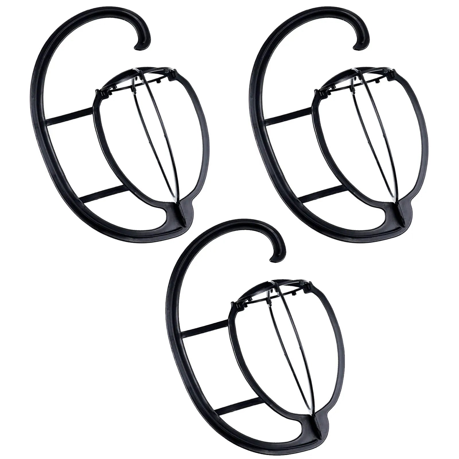 Wig Hanger Portable Hanging Wigs Stand for Hair Wigs and Hats Collapsible Wig Dryer Durable Wig Hanging stand Collapsible Wig