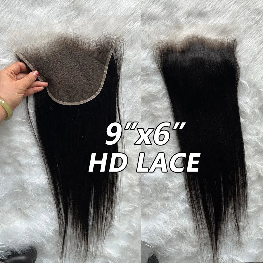 Skinlike HD Lace Frontal 13X4 13X6 Human Hair Wigs Closures Pre Plucked Invisible HD Lace Free Part 7x7 6x6 5x5 HD Lace Closure Only Wig