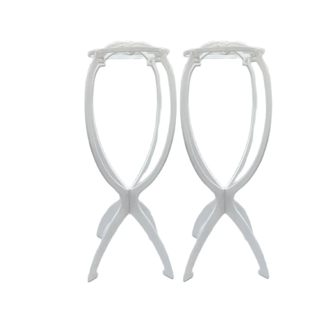 2 pcs stand 36cm Desk Stand Portable Wig Stand Wig Stands Portable Hair Wigs Hanger Salon Barber Hanging Hats Holder Display Stand