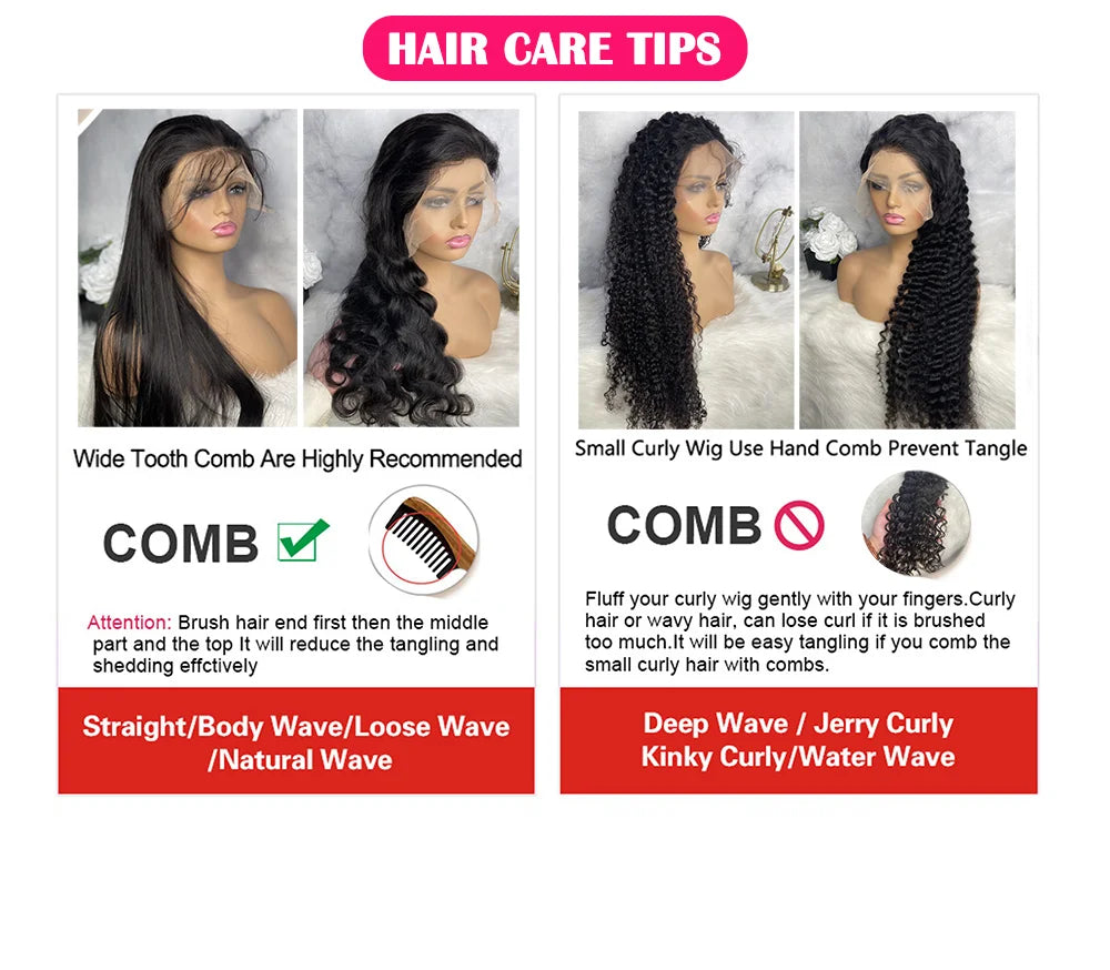 250% Lace Frontal Wig 613 Blonde 13x4 13x6 Body Wave Lace Front Hair Wigs Pre-plucked Brazilian Lace Front Human Wings Hair 28 32 38 Inch