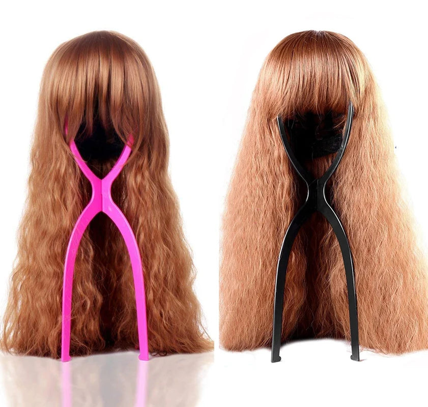 Wig Stand for All Wigs And Hair Wigs Storage Bags Adjustable Wig Bag with Drawstring Portable Travel Organizer for keep from Dirt Dust
